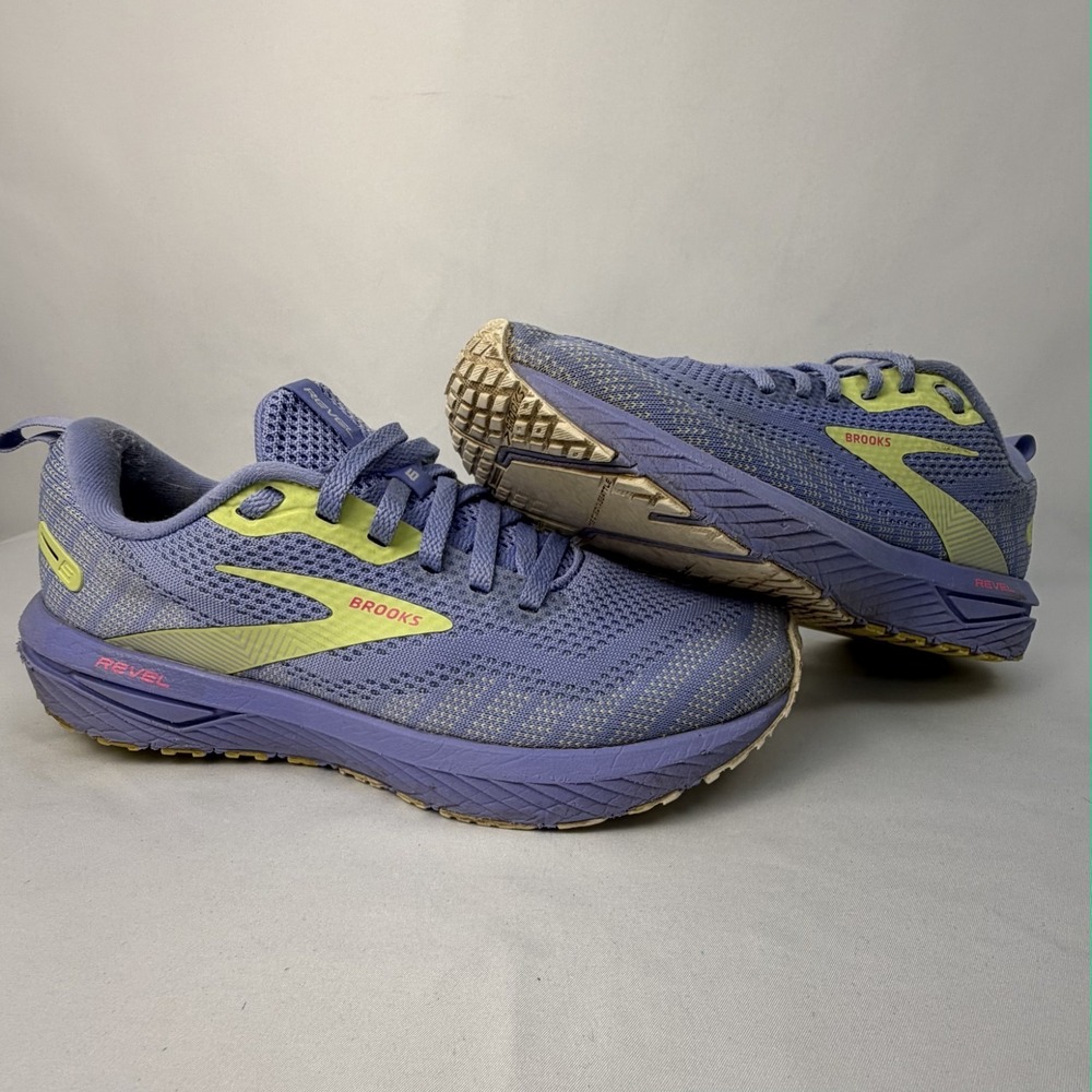 Brooks Revel 6 Women's Size 7.5 Purple Athletic Running Walking Shoes Sneakers